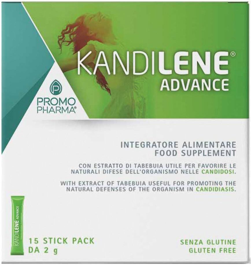 PROMOPHARMA SpA Kandilene Advanced - Integratore Benessere Intestinale - 15 Stick