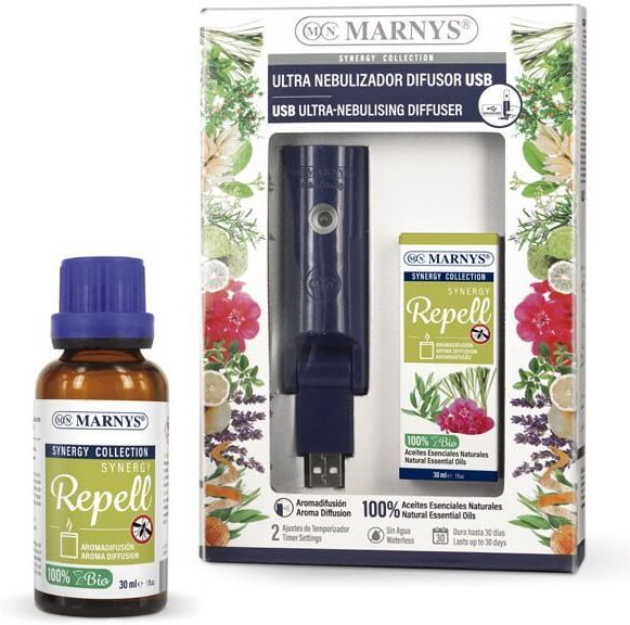 Marnys Combo Usb Ultra Nebulizer + Synergy Repell 30 ml