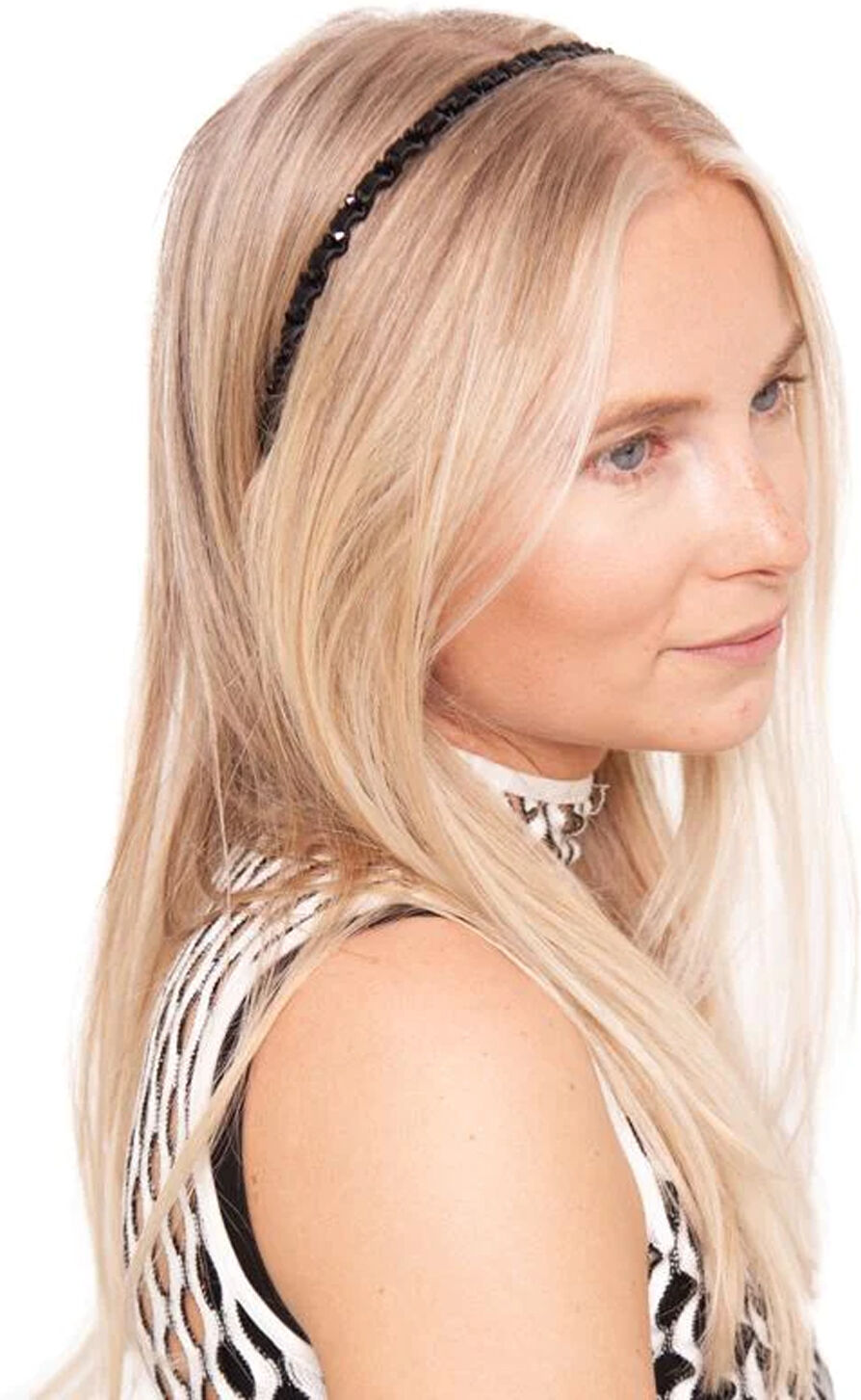 INVISIBOBBLE Hairhalo Black Sparkle Headband