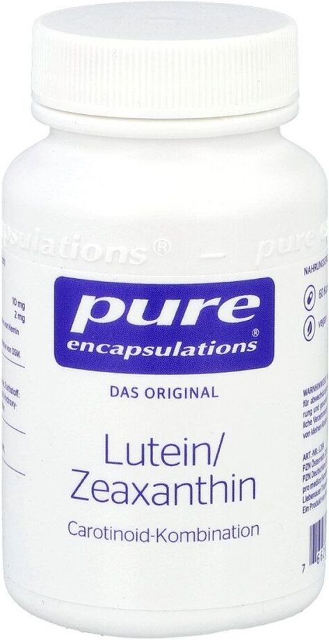 Pure Encapsulations Lutein/Zeaxanthin Kapseln 60stk