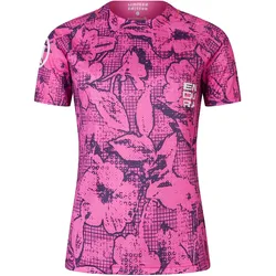 Endura, Damen, Velotrikot, Grid Floral LTD Printed (S), Pink, S