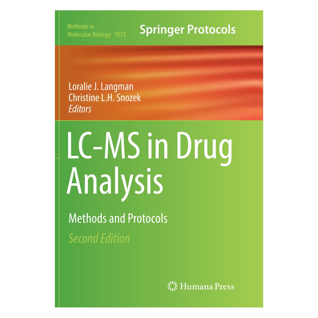 Springer LC-MS in Drug Analysis (Englisch, Softcover, Christine L.H. Snozek, Loralie J. Langman) (56111375)