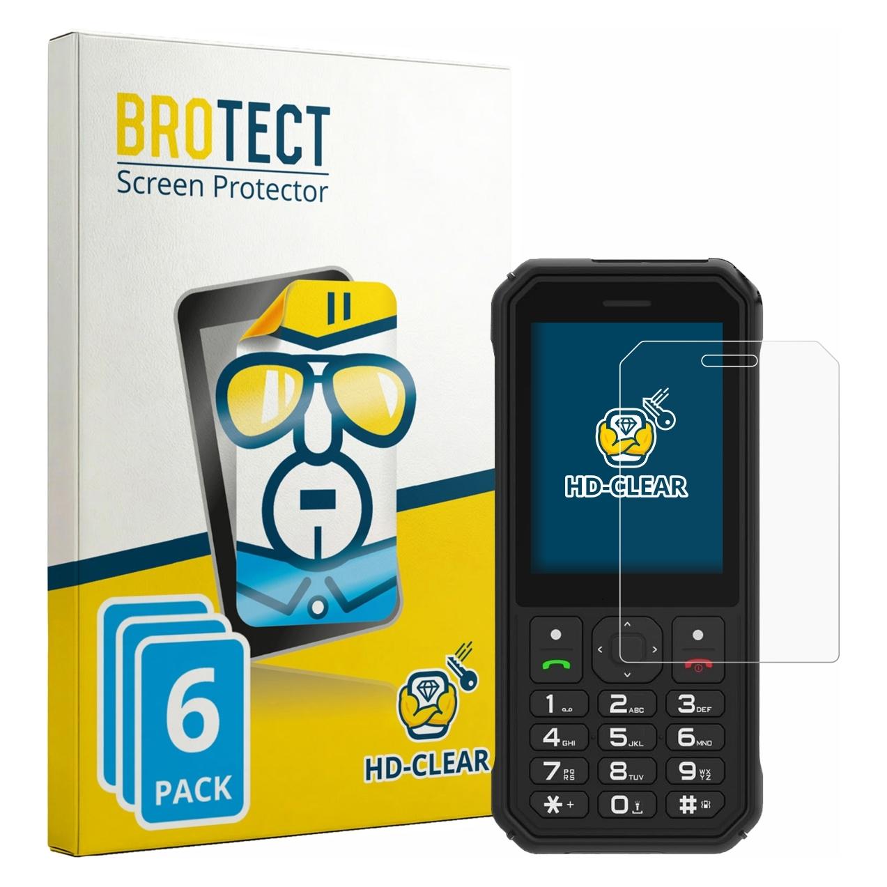 Brotect Schutzfolie für AGM M11 Displayschutz Displayschutzfolie Folie Klar Transparent (4263790)