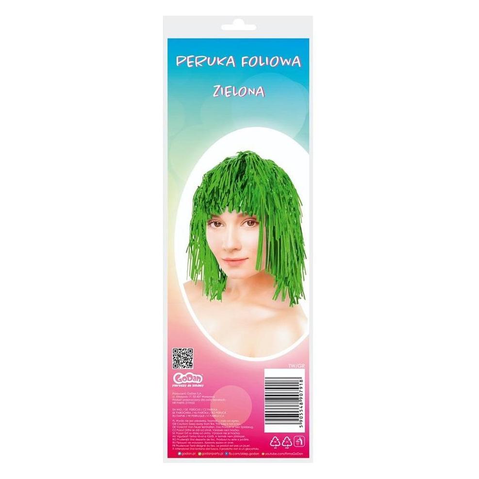 GoDan Grüne Folienperücke (47592167)