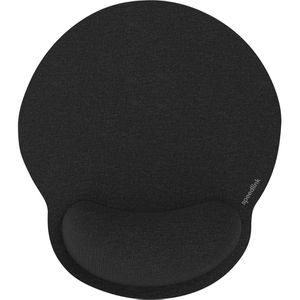 Speedlink Mauspad Vellu Memory Foam, SL-620805-BK, schwarz, 230 x 254 mm, Stoff, Memory-Foam-Handgelenkauflage