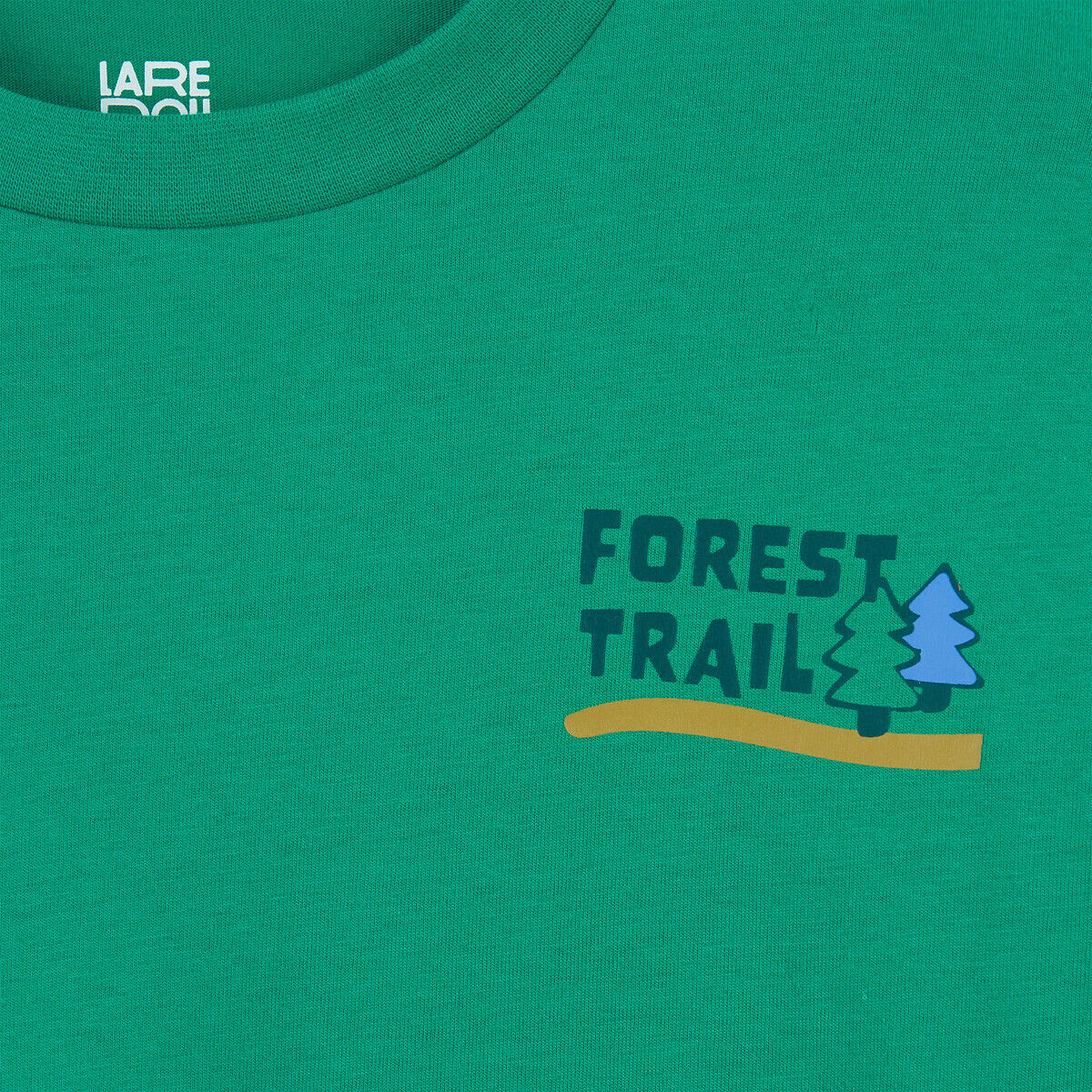 LA REDOUTE COLLECTIONS T-shirt col rond, à manches longues, imprimé forêt