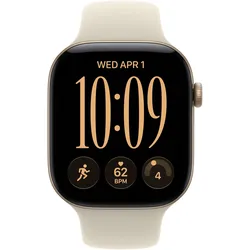 Apple Sport Band (46 mm, Gummi), Uhrenarmband, Beige