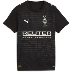Puma Borussia Mönchengladbach Ausweichtrikot 25/26 Kinder - schwa