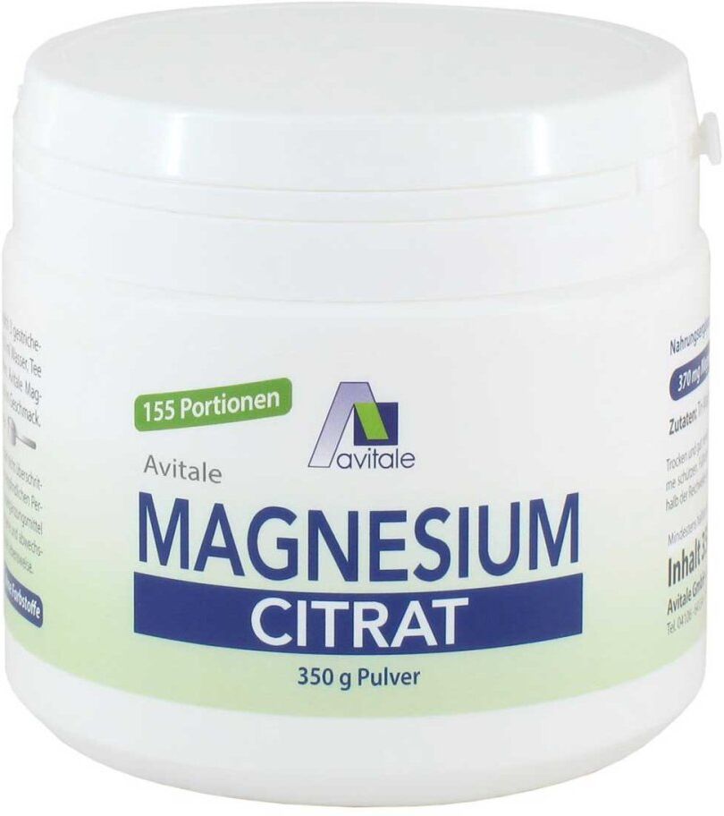 Avitale Magnesiumcitrat Pulver 350g