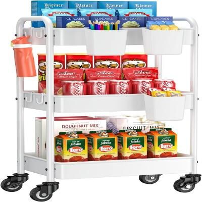 No "3 Tier Rolling Cart - 12.3""D x 16.4""W x 29.8""H"