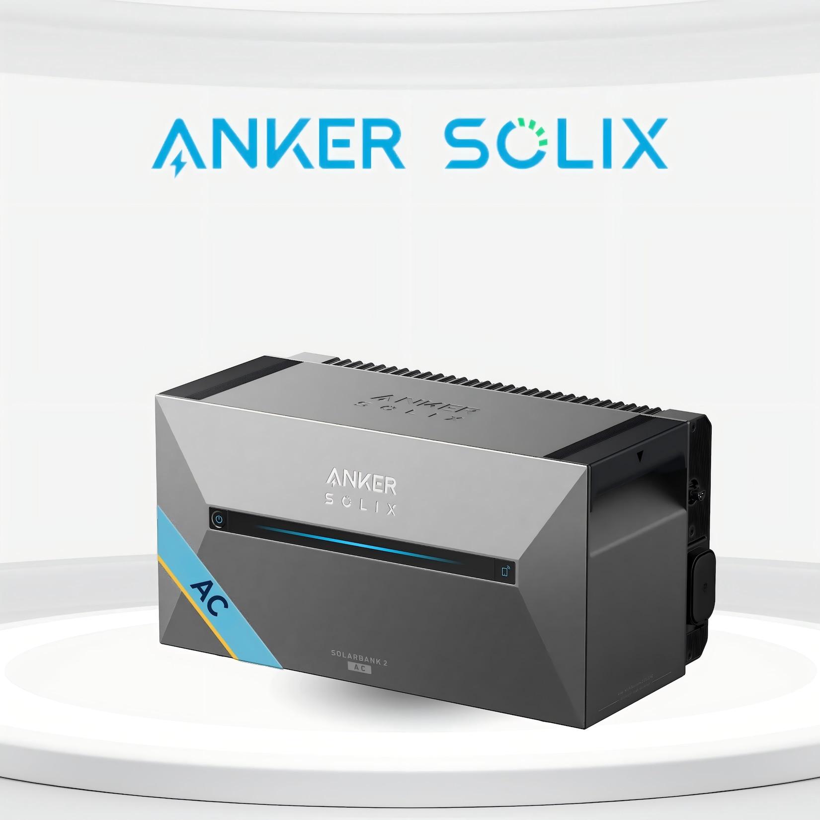Anker SOLIX Solarbank 2 E1600 AC, Speicher für Balkonkraftwerk, 1,6kWh