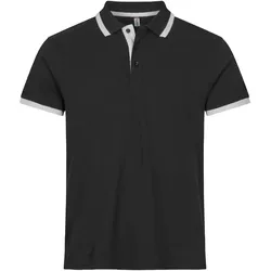 CLIQUE Austin Poloshirt Herren 99 - schwarz/weiß XL