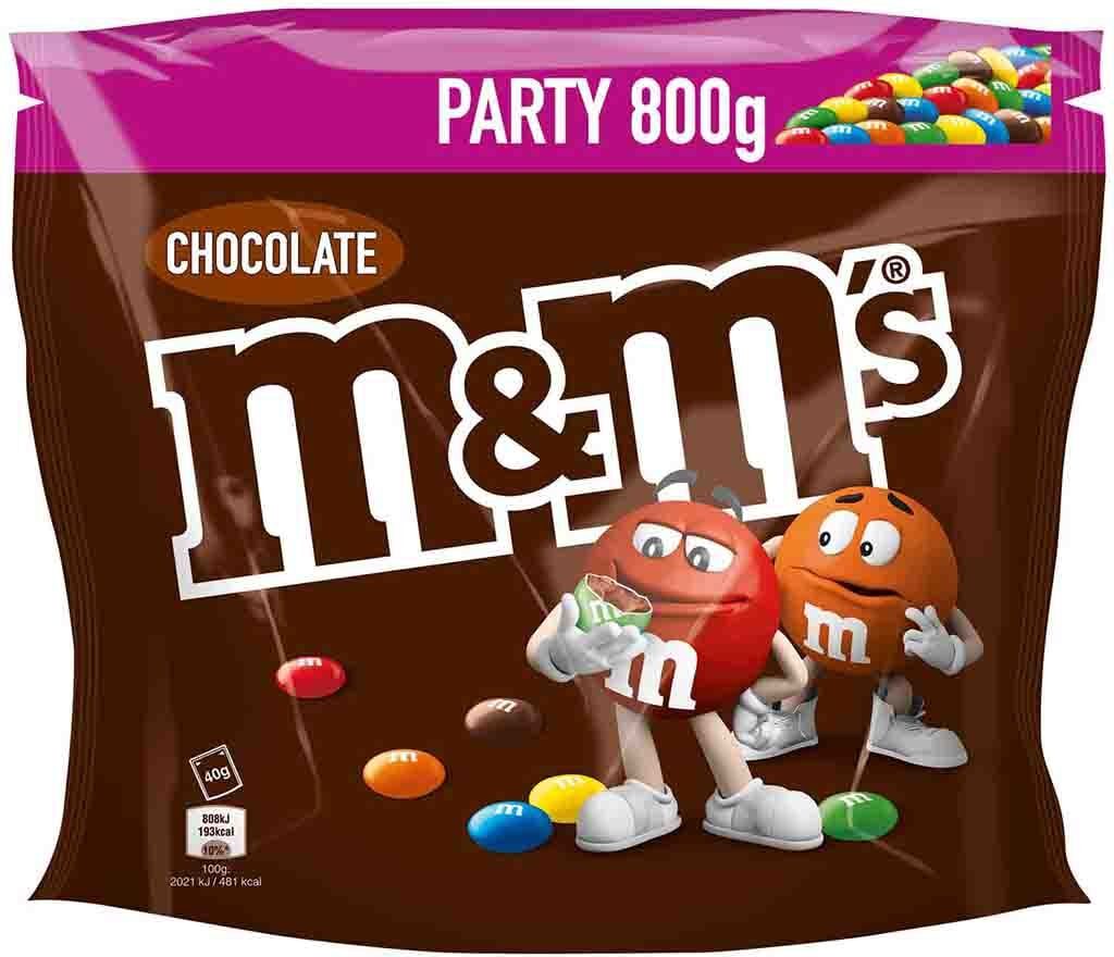 M&M’s Chocolate Party Pack 800 g - 800 g