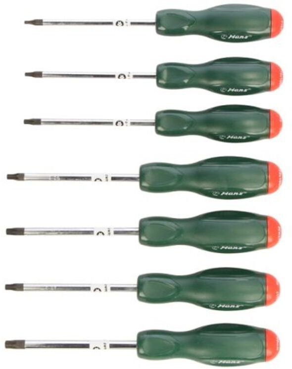 Schraubendrehersatz TORX TAMPER HANS 06351-7THG