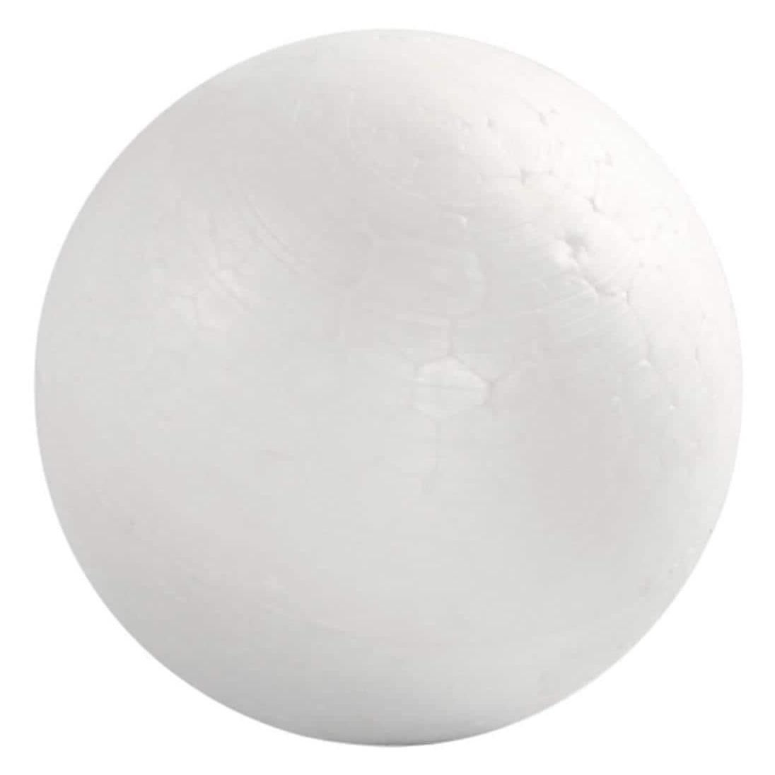 Creativ Company Styropor-Kugeln 6 cm, Weiss, 50 Stück (543062)