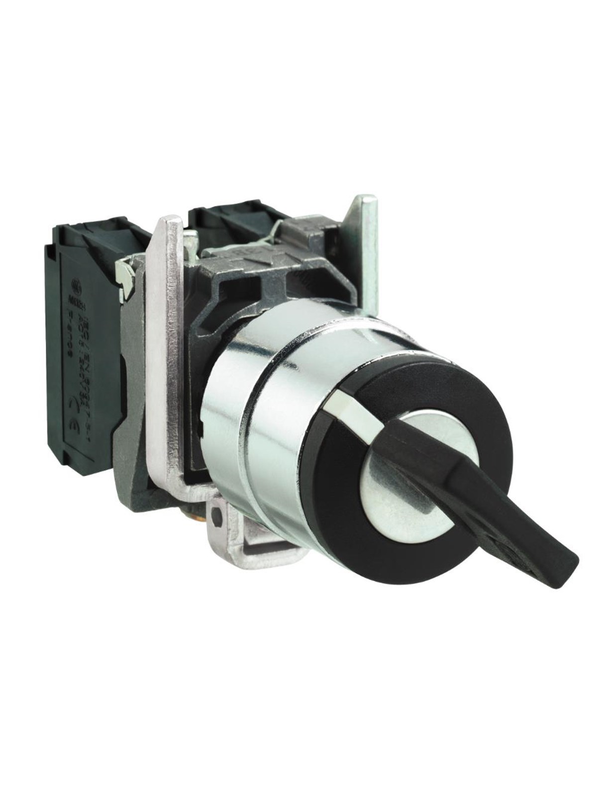 Schneider Electric Harmony key switch complete with 2 positions and spring retu
