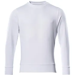 MASCOT Herren Carvin Sweatshirt CROSSOVER Weiß 3XL - 51580-966-06-3XL - Weiß