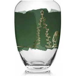 Goebel, Vase, Vase Christmas Classic, Glas, Bunt, 30 cm, 20001851