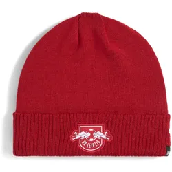 PUMA RB Leipzig Essentials Beanie 01 - dark crimson/puma white