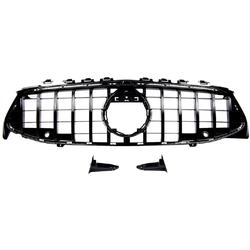 GT Schwarz glänzend Kühlergrill passend für Mercedes-Benz CLA C118 X118 2019-2023