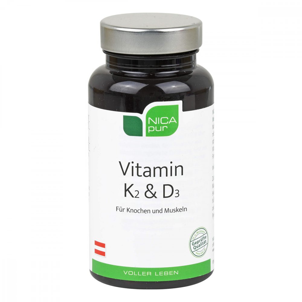NICApur Micronutrition GmbH Nicapur Vitamin K2 & D3 Kapseln 11583878