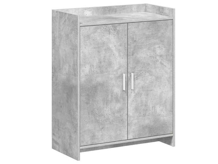 NEUF Etagère vestiaire - Cabinet à chaussures - avec stockage - Gris béton - 73 5 x 36 x 92 cm 905969