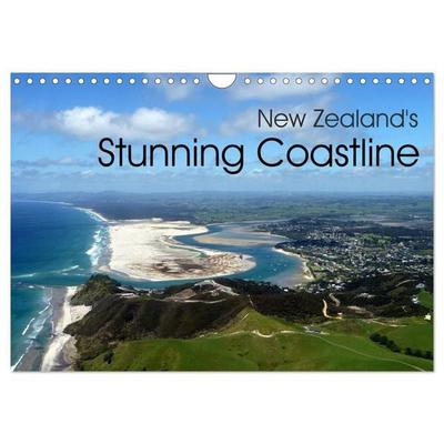 New Zealand's Stunning Coastline (Wall Calendar 2027 DIN A4 landscape), CALVENDO 12 Month Wall Calendar