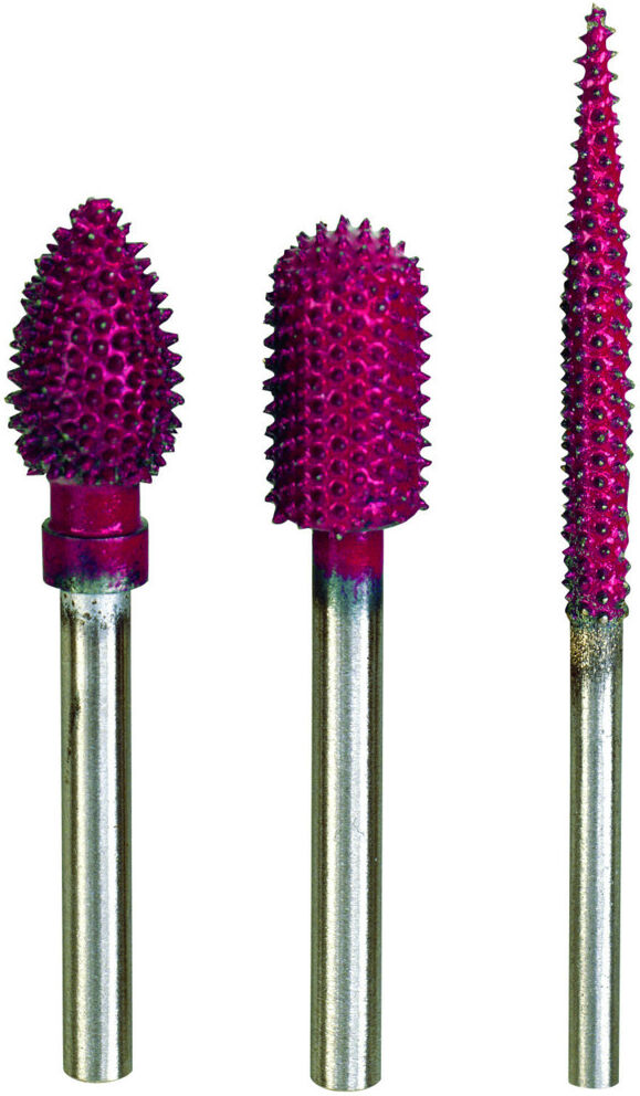 Proxxon Raspelfräser mit Metallnadeln, Zylinder mit Rundkopf, 7,5 x 12 mm (29060)