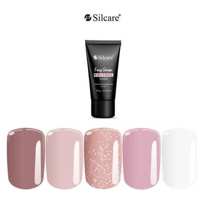Silcare Easy Shape Polygel Acrylic Nail Gel Light Pink 30G (Kunstnägel, Light Pink) (43822061)