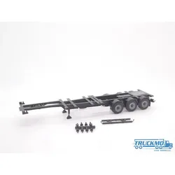 Scaletrucks Bausatz 2x 40/45ft Container Auflieger schwarz ST-0206