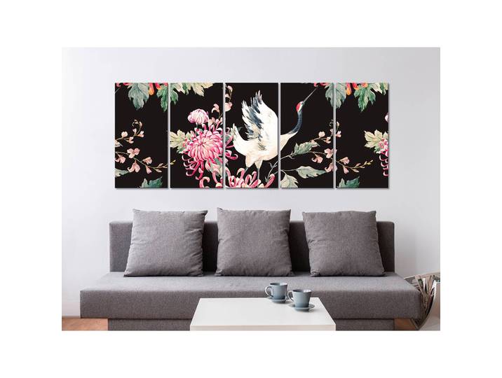 Tableau déco Ready to Fly Lin Noir 225 x 90cm
