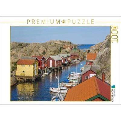 CALVENDO Puzzle Schärenidylle Smögen | 1000 Teile Lege-Größe 64x48cm Foto-Puzzle für glückliche Stunden