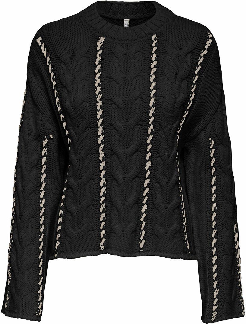 ONLY Pull torsadé manches longues