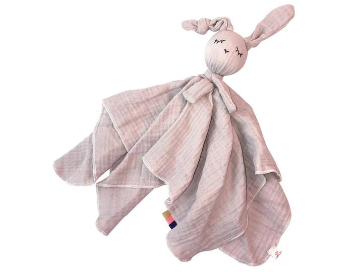 Schmusetuch Hase Rose