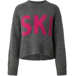KRIMSON KLOVER Alpaka-Strickpullover Ski Sweater, Größe XL in Grau Grau