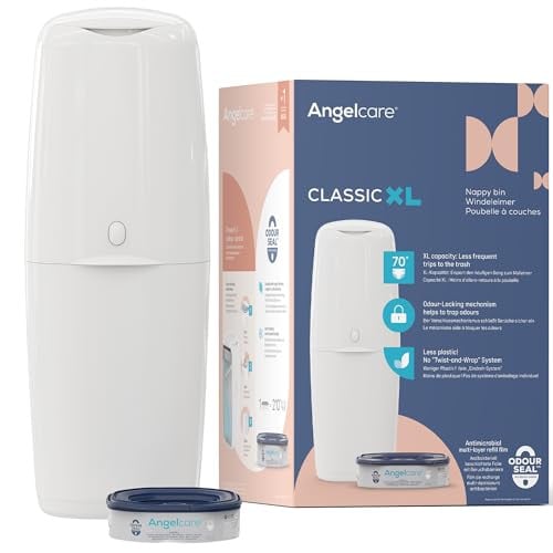 Angelcare Classic XL Luieremmer - Wit