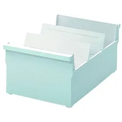 helit Karteitrog A5 quer »the admin H61225« grau, 22.7x14.5x35 cm
