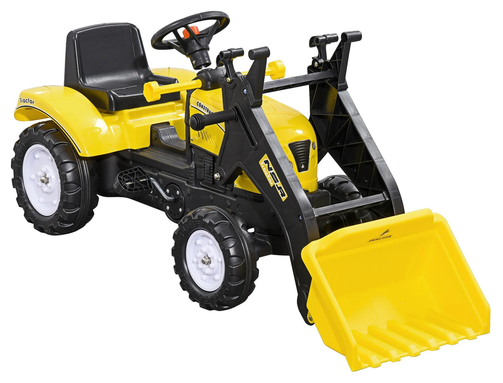 Selius Traptractor Graafmachine met Schop