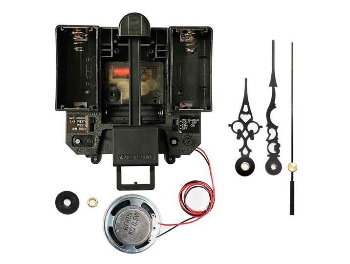 Pièces d'horloge pour grand-père, Support de pendule, poids de 1200g, mécanisme de déclenchement avec boîte à carillon musical, accessoires mains bricolage