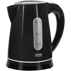 Teesa TSA1020B Black, Wasserkocher, Schwarz