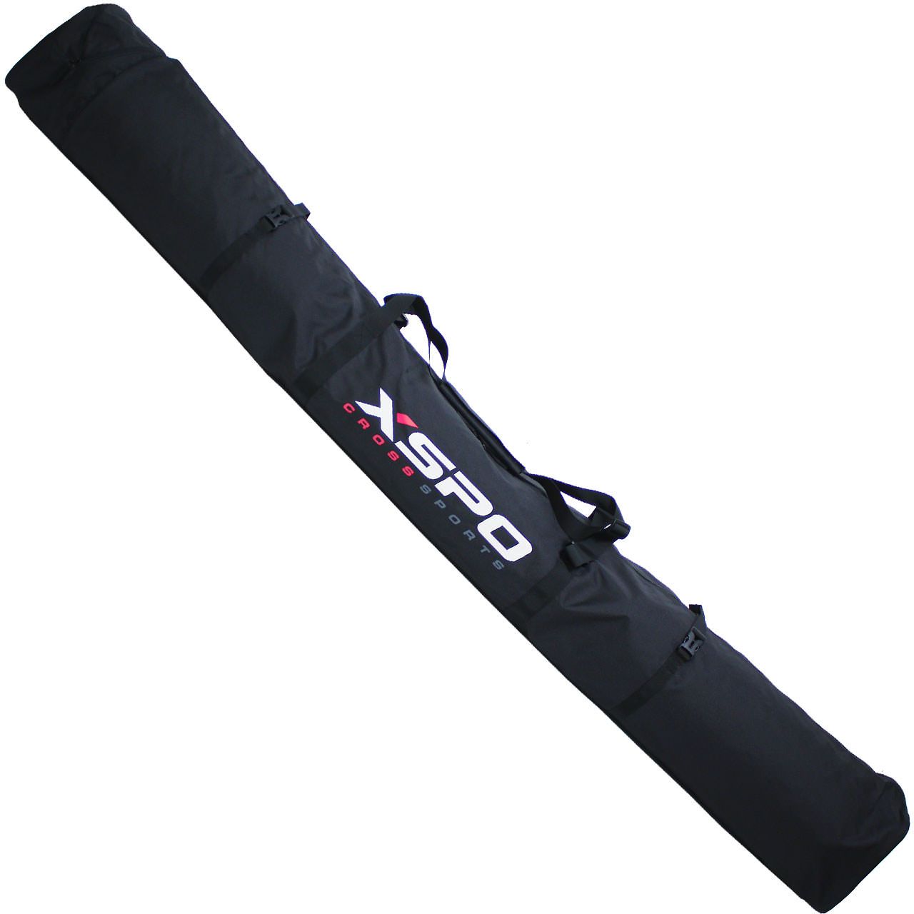 XSPO XCountry Deluxe Vario Ski Bag 195/210 cm black – 2Pair