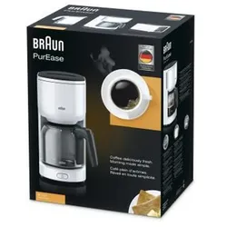 BRAUN KF 3120 WH PurEase Filter-Kaffeemaschine