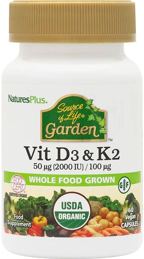 Natures Plus Nature's Plus Vitamina D3 & K2 60 caps