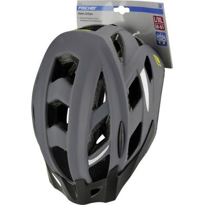 Fischer Fahrrad Urban Levin M MTB-Helm Grau, Schwarz Konfektionsgröße=M