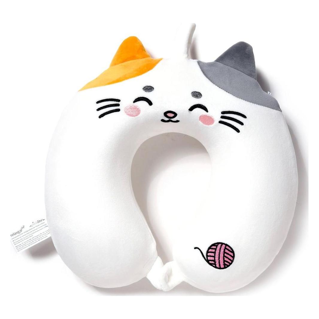 Triton Relaxeazzz Lola die Katze Adoramals Plsch Memory Foam Reisekissen (820.05348)
