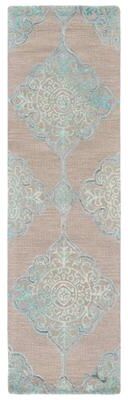 SAFAVIEH Handmade Dip Dye Luana Medallion Wool Rug