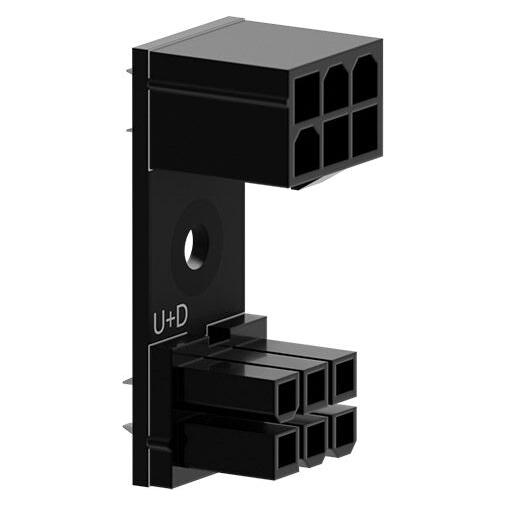 Singularity Computers 6-Pin PCIe 180 Grad Adapter U+D (6 pin PCI-Express) (SC-A-PCIE6-UD)