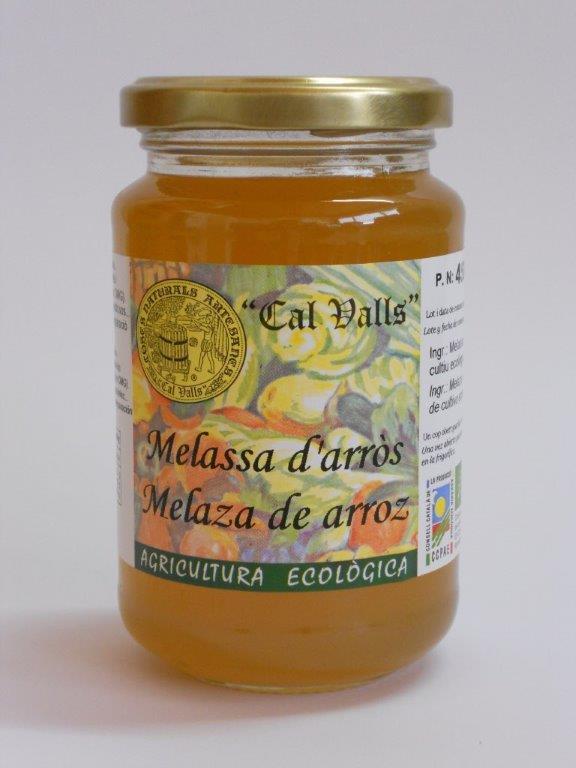 Cal Valls Organic Rice Molasses 450 g 450 gr