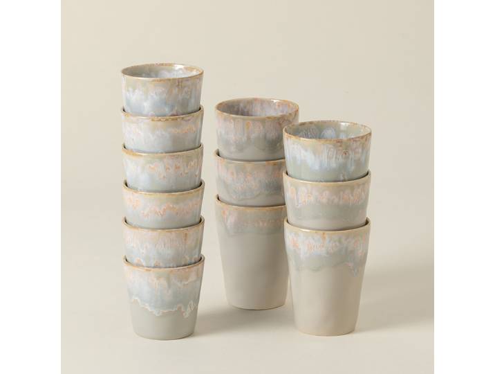 Ensemble de tasses Grespresso Type C Blanc/Blanc