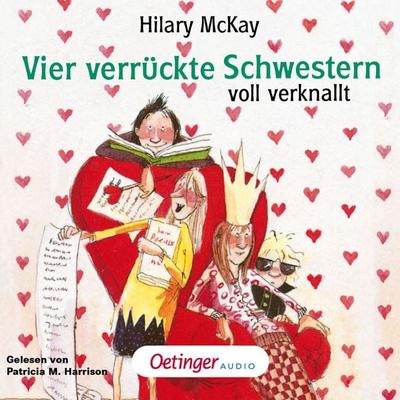 Vier verrückte Schwestern 3. Vier verrückte Schwestern voll verknallt - Hilary McKay, Audio, 9783837393361